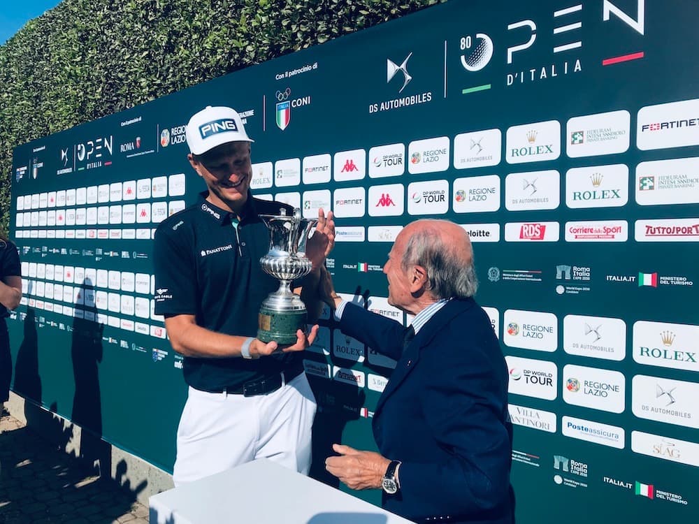 Italian DS Golf Open 2023, winner Adrian MERONK