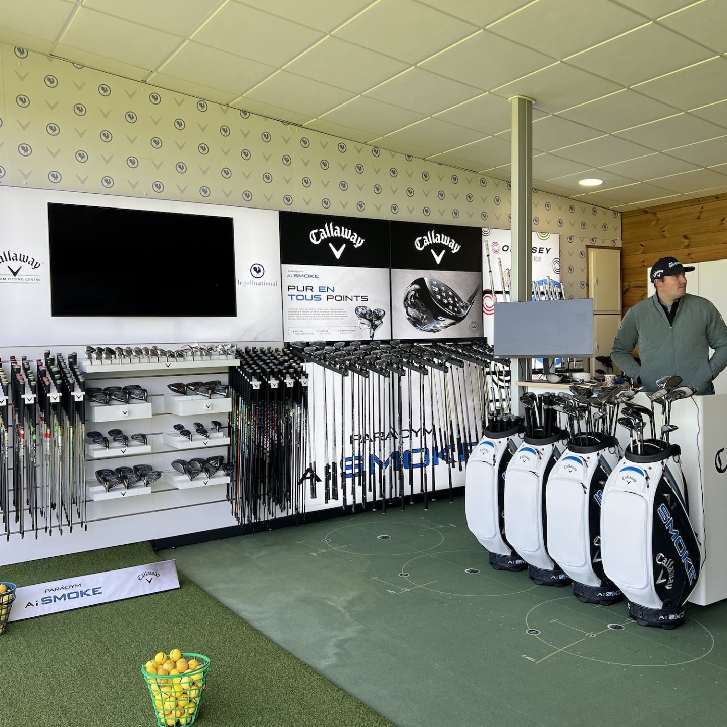 Le Fitting Center Callaway Odyssey est ouvert