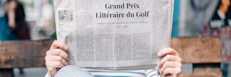 Grand Prix littéraire du Golf, les 3 gagnants et leurs nouvelles publiées