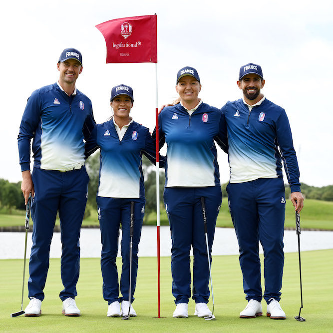 L'équipe de France olympique Golf 2024