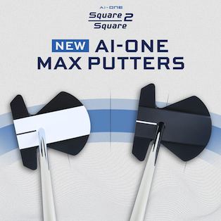 Les putters Odyssey Ai-ONE Square 2 Square Max 1 et Max Stripe
