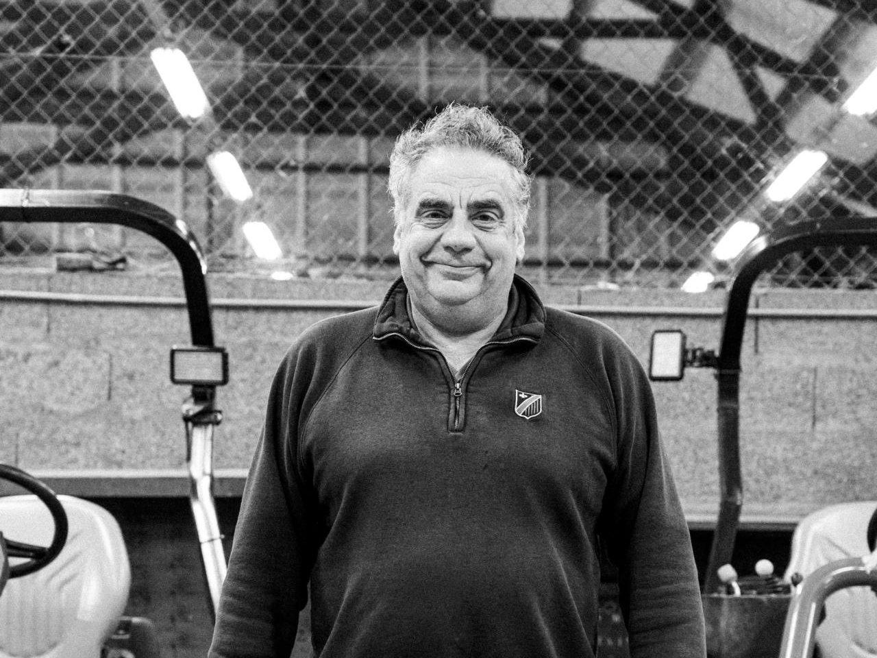 Portrait Laurent (Green Keeper en chef de St Nom la Breteche) - Crédit Photo : Elie Marcheteau 